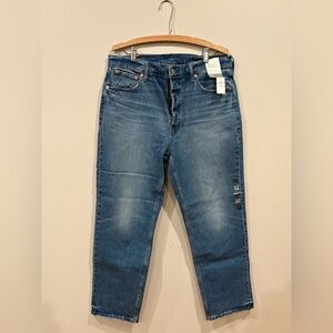Gap High Rise Cheeky Straight Leg Jeans Size 32